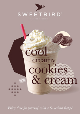 Cookies & Cream Frappé Poster
