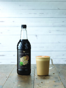 Sweetbird Irish Cream syrup with Latte
