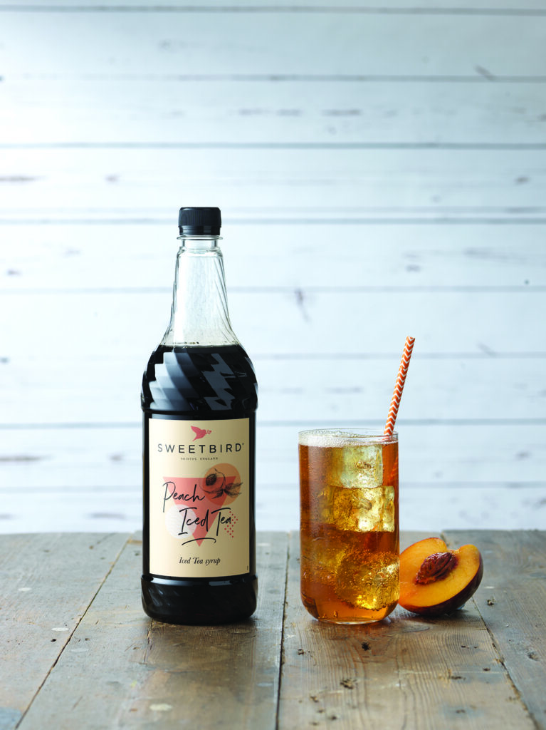 Peach Iced Tea Syrup & Iced Tea Sweetbird