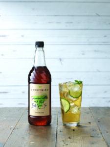Sweetbird Cucumber & Mint Iced Green Tea syrup with
