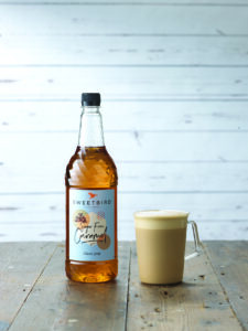 Sweetbird Sugar-Free Caramel syrup with Latte