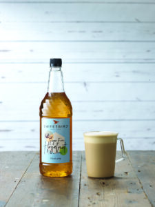 Sweetbird Sugar-Free Hazelnut syrup with Latte