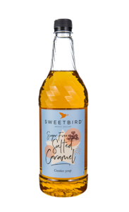 Sweetbird Sugar-Free Salted Caramel syrup 1L bottle