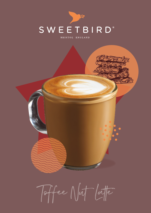 Toffee Nut Latte Poster Sweetbird