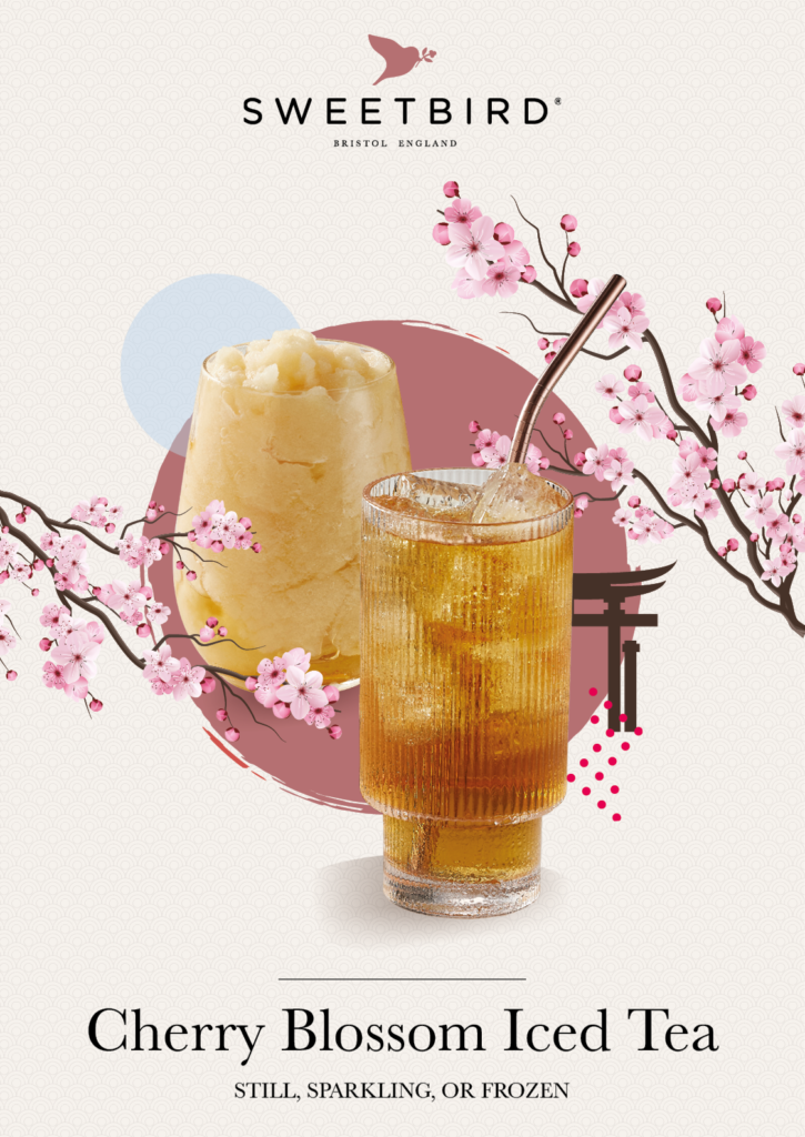 Sweetbird Cherry Blossom Iced Tea Poster_Granita&Tea - Sweetbird