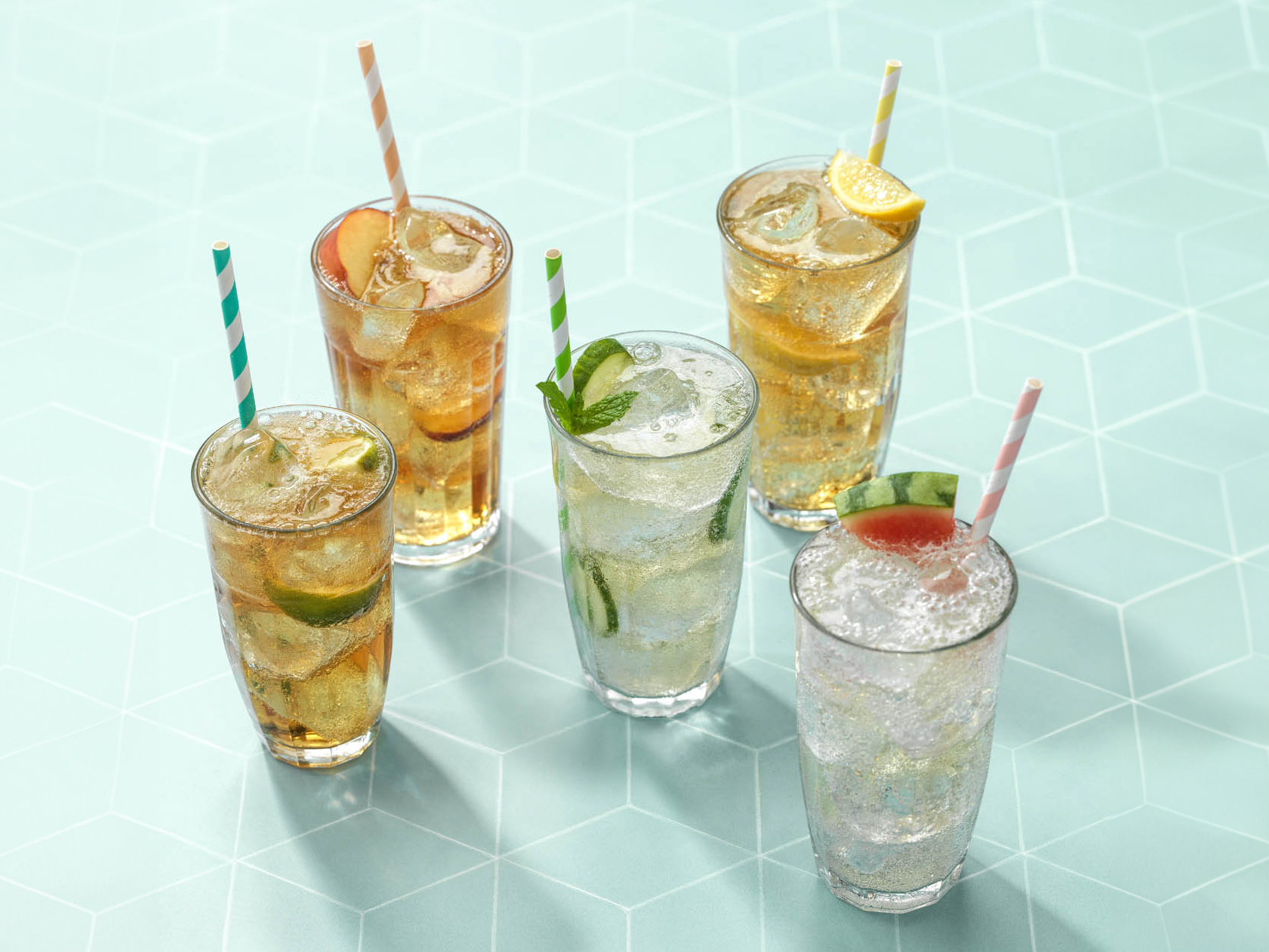 Refreshing Signature Iced Teas made with Sweetbird
