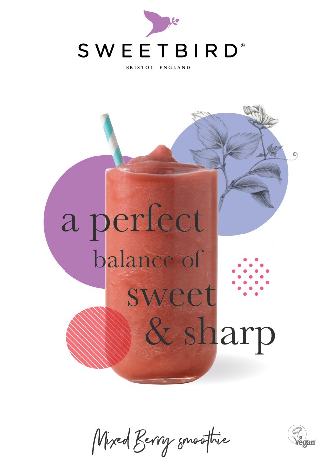 Mixed Berry Smoothie Poster