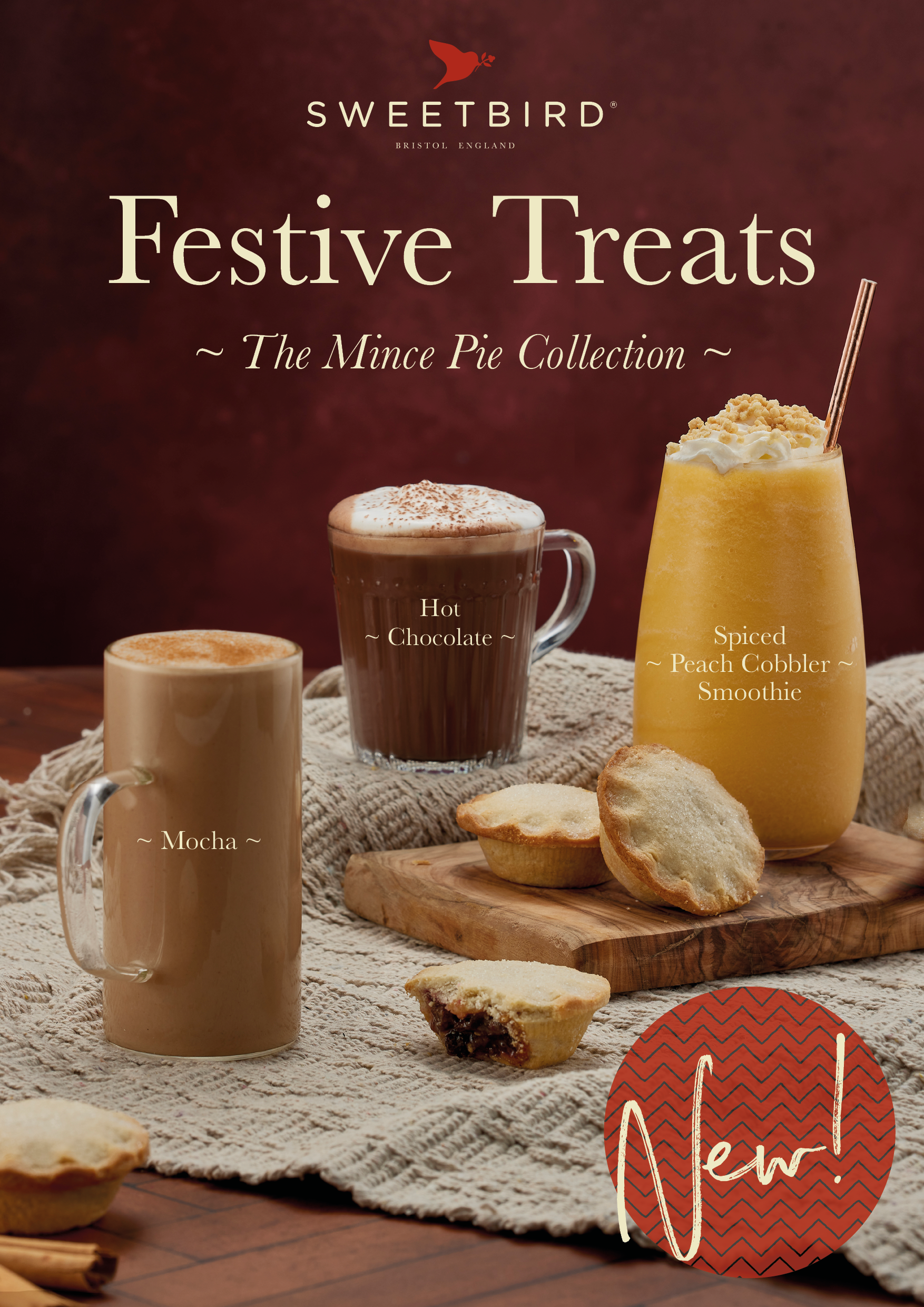 Mince Pie Poster Trio