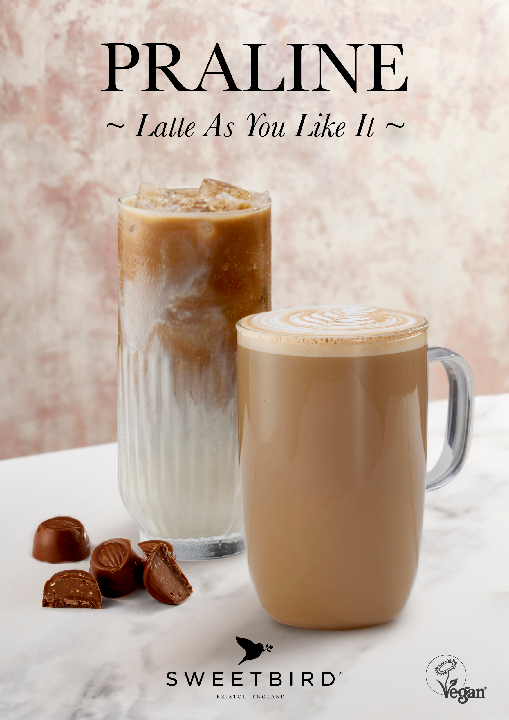 Praline Poster – Duo Latte