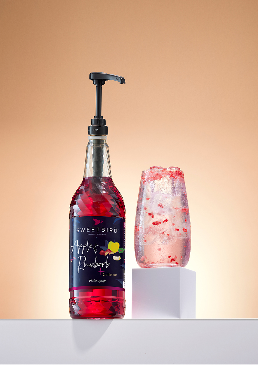 Apple & Rhubarb Fusions+ syrup