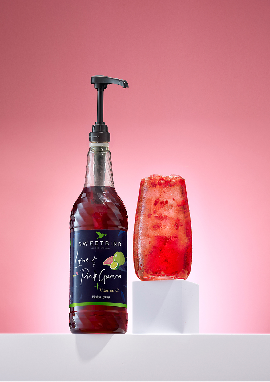 Lime & Pink Guava Fusions+ syrup