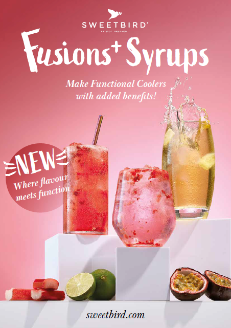 Sweetbird Fusions+ Syrups Fact Sheet