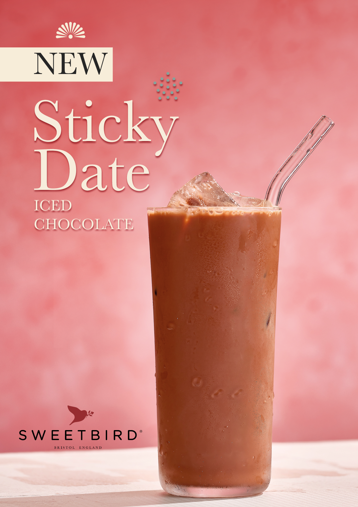 Sticky Date Iced Chocolate Poster